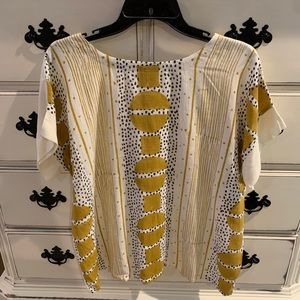 Sseko Split Seam Convertible Blouse Solstice NWOT